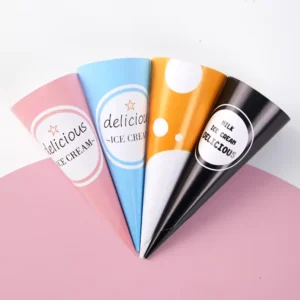 Custom Paper Cone Sleeves-1