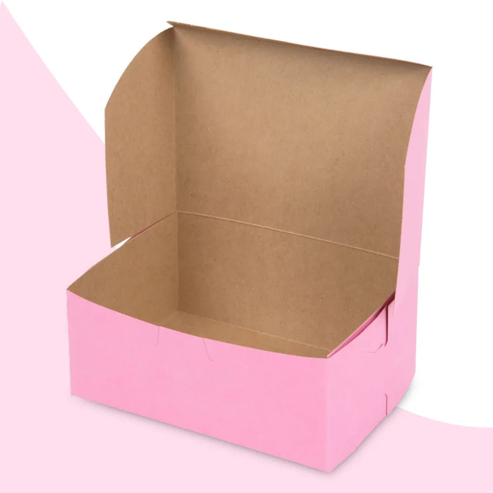 Custom Pink Cake Boxes