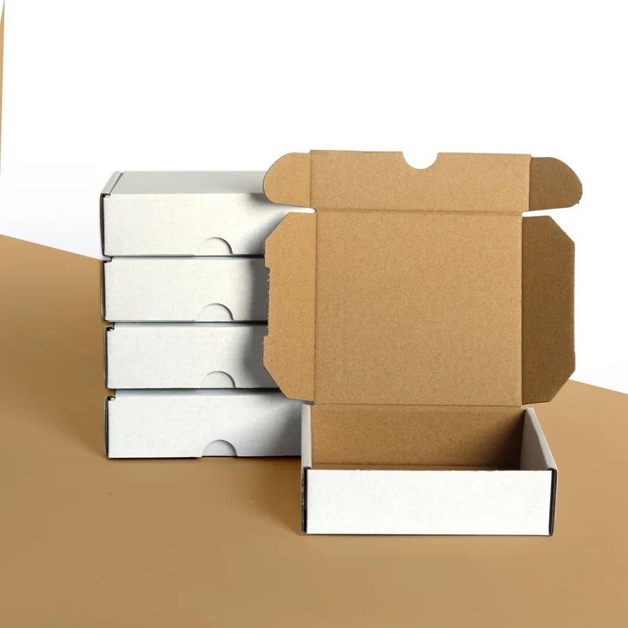 White Corrugated Boxes